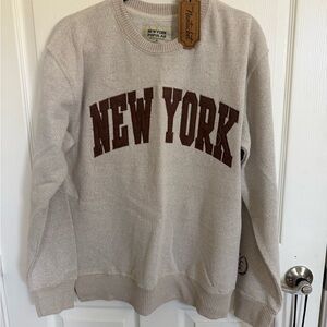 New York Populiar Crewneck Sweater “New York” NWT